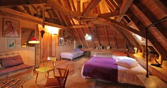 Les Hauts de Fressanges à Vicq sur breuilh - la chambre Grenier_12 Les Hauts de Fressanges à Vicq sur breuilh - la chambre Grenier_12