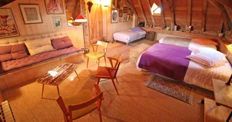 Les Hauts de Fressanges à Vicq sur breuilh - la chambre Grenier_15