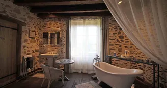 Salle de bains ouverte sur la chambre._9 Salle de bains ouverte sur la chambre._9