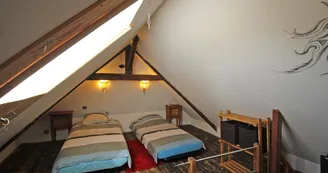 Gîte des Pierres du Mas à La Porcherie en Haute-Vienne (Nouvelle Aquitaine)  - mezzanine_24